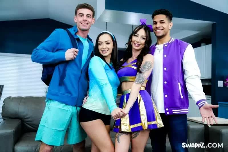 Lily Jordan Selina Garcia Swimmer Vs Cheerleader Swap Returns After 9 Years 22-02-2026 Porn Video