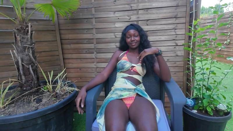 Sweet Ebony, A Trio And A Double Porn Video
