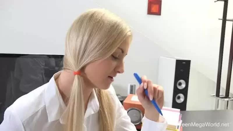 Fuckstudies Blonde Babe Gets Help And Orgasm Porn Video