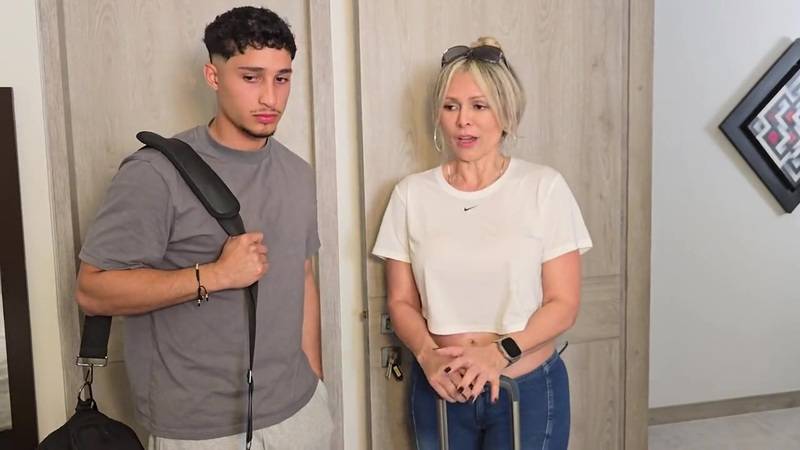 Stepmother Shares Bed With Stepson, Everything Gets Out Of Control At The Hotel Ft Monique Fuentes, Milanrodriguez By Milan Rodriguez Colombian, Cougar, Riding, Latina, Doggy Style Porn Video