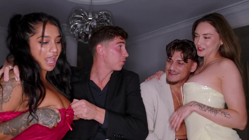 We Swap Our Boyfriends And Make A Hardcore Quartet Yasmina Khan Catherine Knight Ft Yasmina Khan, Brady Bud Fake Tits, Cumswap, Foursome, Arab, Tattoo Click Full Video 4K Porn Video