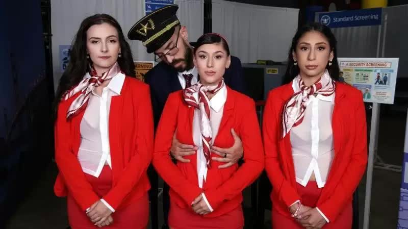 Alexa Chains Sona Bella Serena Hill Freeuse Airlines The Final Stewardess Test 2026 09 16 Porn Video