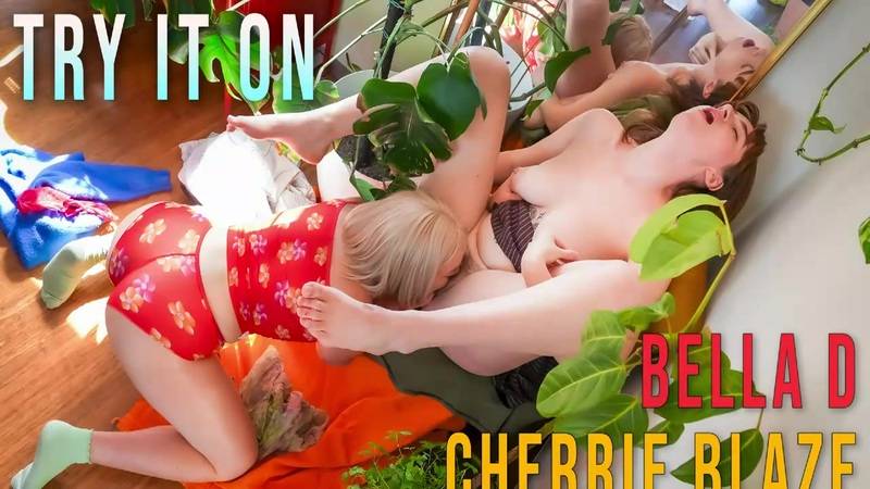 Bella D And Cherrie Blaze Lesbian Blonde Brunette Anal BBW Close Ups Dildo Face Sitting Fingering Grinding Lingerie Masturbation Scissoring Seduction Gow Try It On Porn Video